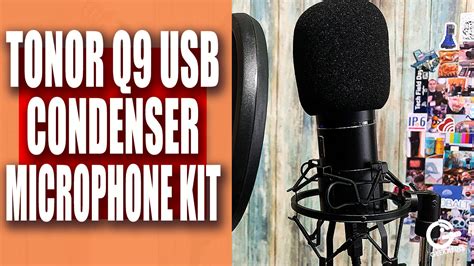 Tonor Q9 USB Microphone Unbox, Review : Geekazine