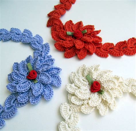 CROCHET FLOWER HEADBAND for Baby Girl. Unique Crochet - Etsy