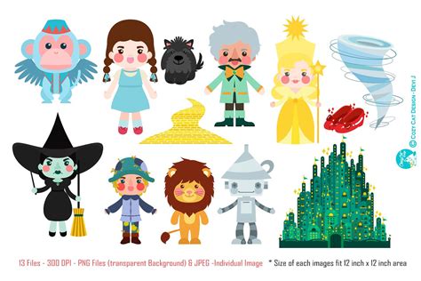 wizard of oz characters clipart 10 free Cliparts | Download images on ...