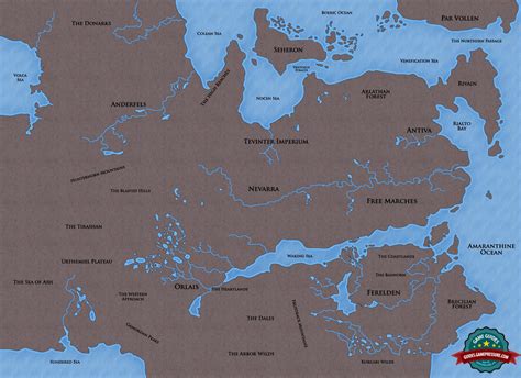 Dragon Age Orlais Map