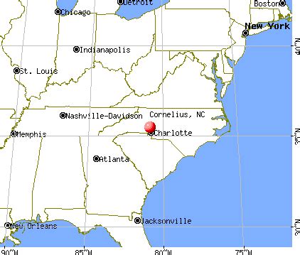 Cornelius, North Carolina (NC 28031, 28036) profile: population, maps, real estate, averages ...