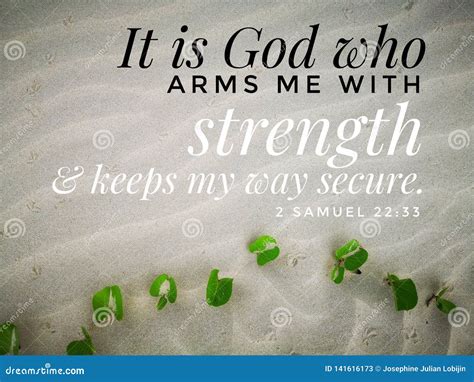 God Gives Me Strength With Bible Verse Design For Christianity With ...