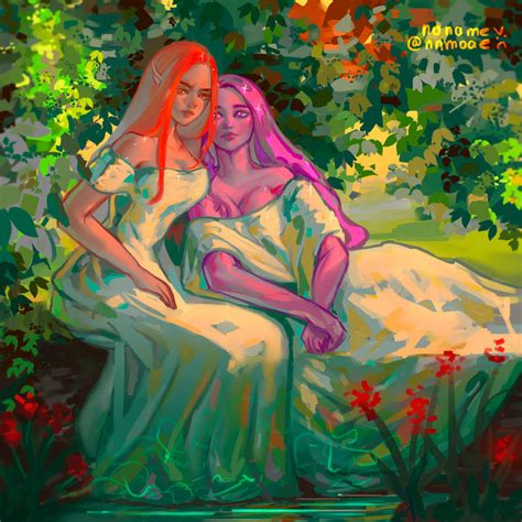 Persephone and Minthe by nnmoae on DeviantArt in 2022 | Lore olympus ...