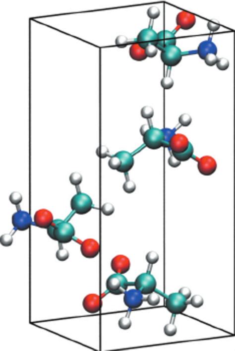 The chemical structure of an L -alanine amino acid and a depiction of | Download Scientific Diagram