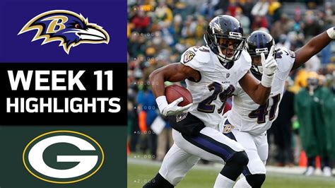 Ravens vs. Packers | NFL Week 11 Game Highlights - YouTube