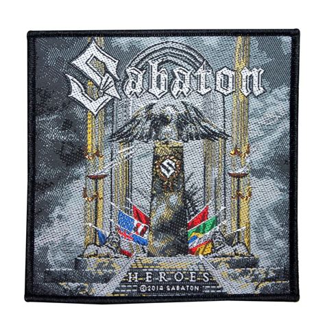 Sabaton Heroes Patch Limited Edition Cover Art Metal Band | Etsy