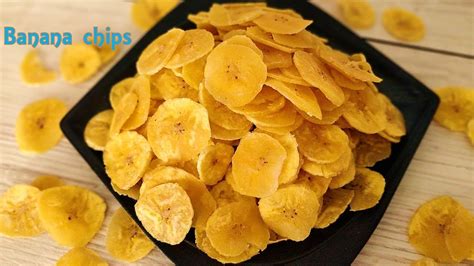 Banana chips Recipe | How to make banana chips | QUICK SNACK !!! - YouTube