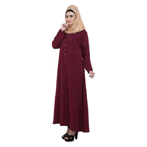 Buy Islamic dress online in India | Large Flared Pleated abaya