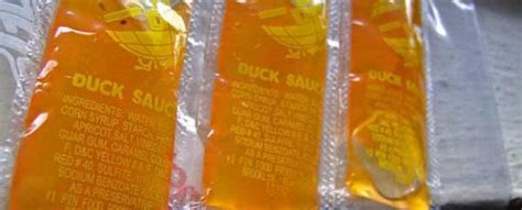 Duck Sauce Packets - We Hate To Waste