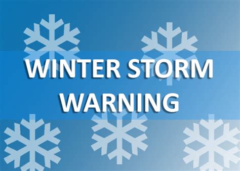 WEATHER ALERT: Winter Storm Warning Issued for Schuylkill County