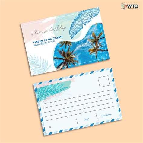 Free Postcard Templates (Word, PSD, Illustrator)