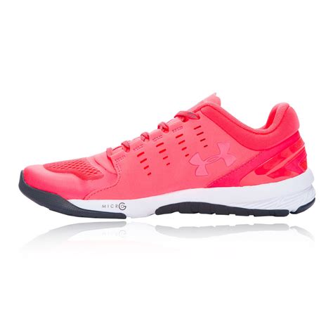 Under Armour Charged Stunner Womens Pink Training Sports Shoes Trainers ...