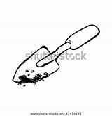 Trowel Coloring Pages sketch template