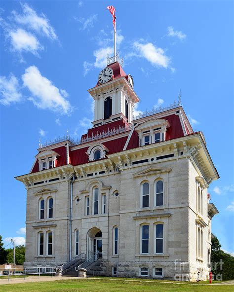 Courthouse In Chase County Photograph by Catherine Sherman