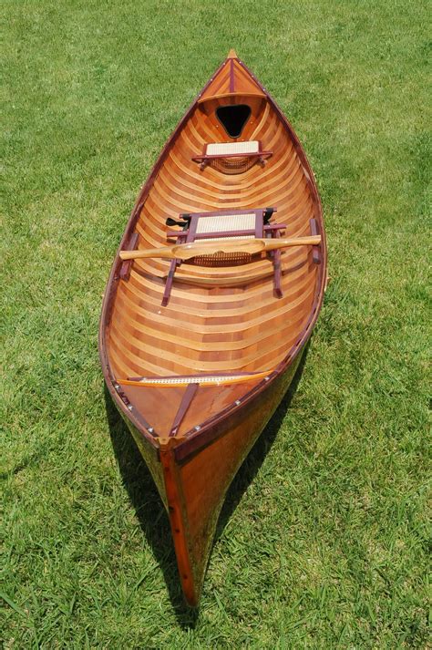 Longshore Tides Alexzandrya Traditional Wooden Canoe With Ribs | Wayfair