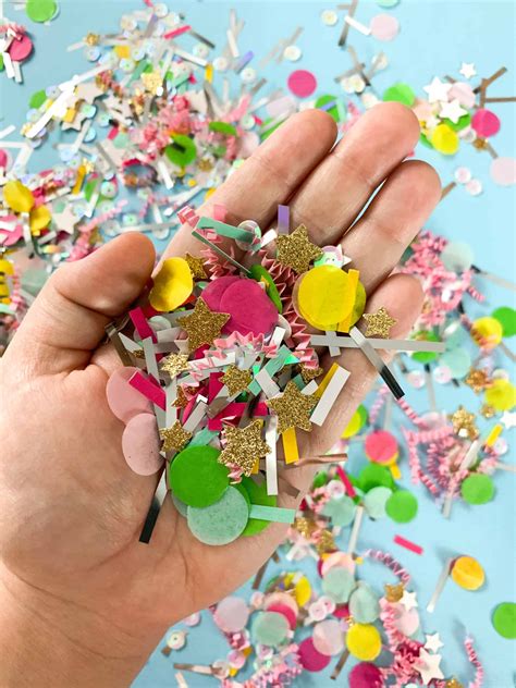 How to Make DIY Confetti • A Subtle Revelry