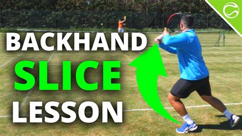 Tennis Backhand Slice - How To Slice In Tennis