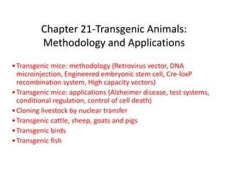 PBIO4500 Animal Genetic Engineering.ppt