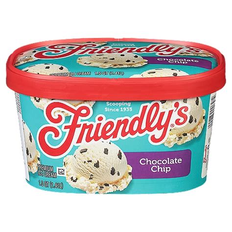 Friendly's Chocolate Chip, Premium Ice Cream