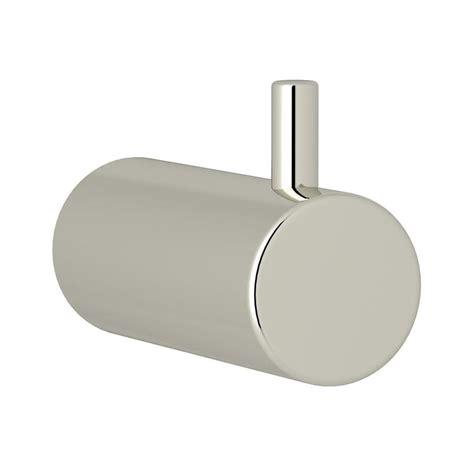 Rohl Modern 1-Hook Polished Nickel Towel Hook at Lowes.com