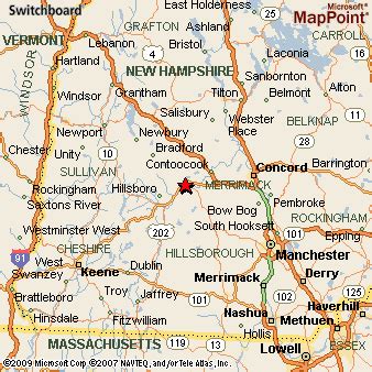 Where is Henniker, New Hampshire? see area map & more