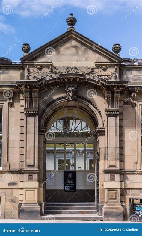 Psychology Department of University of Edinburgh, Scotland, UK. Stock Image - Image of ladies ...