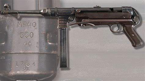 The MP40 Submachine Gun | Rock Island Auction