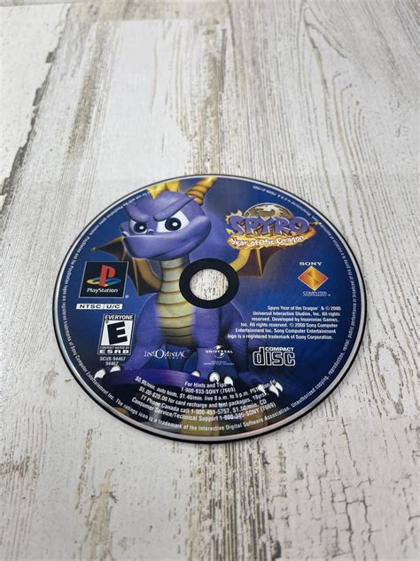 Mavin | Spyro Year of the Dragon Playstation PS1 Video Game Disc Only ( Spyro 3 )