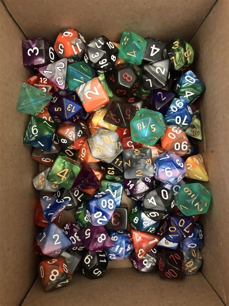 Dice collection since 2016 (12 sets) : r/DicePorn