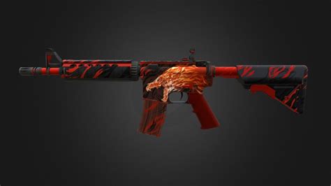 M4A4 | Howl - 3D model by CS2Items.pro (@csgoitems.pro) [513724f] - Sketchfab