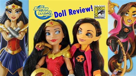 Doll Review! SDCC Wonder Woman and Cheetah DC Superhero Girls Dolls - YouTube