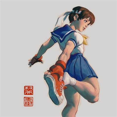 Street Fighter Fan Art - Sakura, Will Murai | Street fighter art, Street fighter characters ...