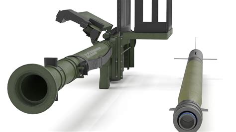 ArtStation - FIM 92 Stinger Missile with Launcher 3D Model | Resources