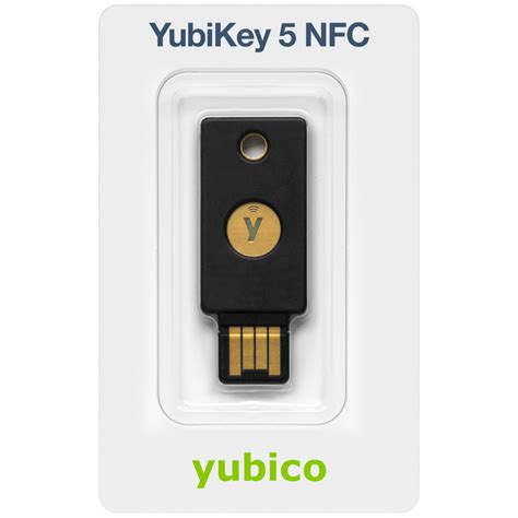 USB-A YubiKey 5 NFC Two Factor Security Key | Yubico