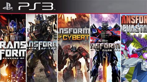 Transformers Games for PS3 - YouTube