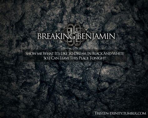 Breaking Benjamin | Breaking benjamin, Music lyrics, Benjamin