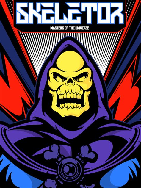 Skeletor from Masters of the Universe on Behance