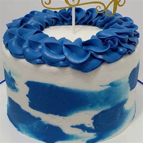 Creative Blue Cake | Winni