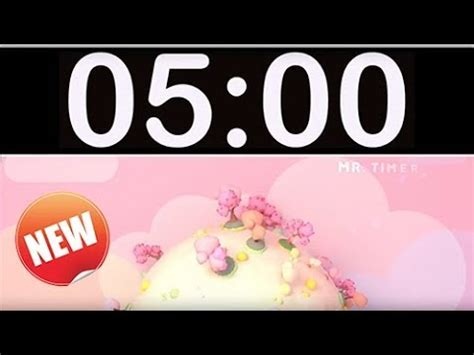 5 Minute Timer with Music For Kids, Children, Classroom! - YouTube