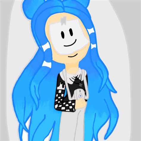 paper face itsfunneh - ibisPaint