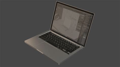 Laptop 3D model | CGTrader