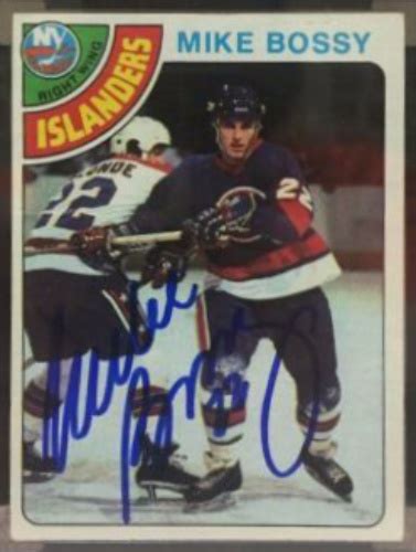 Mike Bossy Autographs and Memorabilia | Sports, Hockey