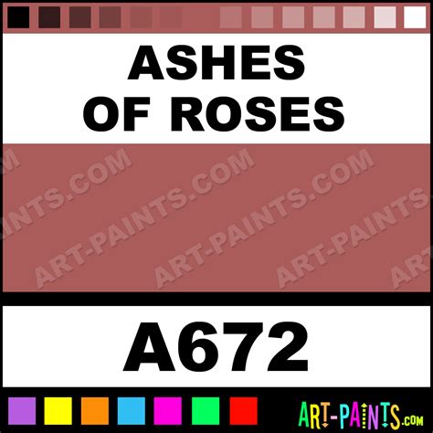 Ashes of Roses Ultra Ceramic Ceramic Porcelain Paints - A672 - Ashes of Roses Paint, Ashes of ...