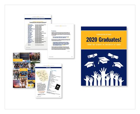 SNHU, Graduation Program 2020 | Dancing Sky Design