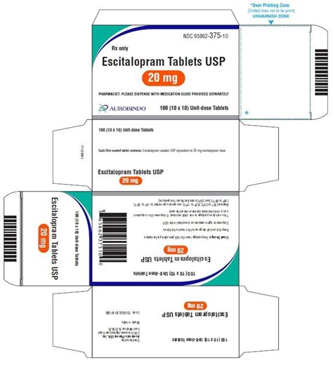 Escitalopram Tablets: Package Insert - Drugs.com