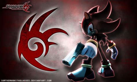 Wallpaper Full Hd Shadow The Hedgehog - HD Wallpaper