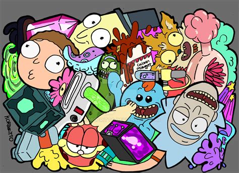 Rick and Morty doodle by korderitto on DeviantArt