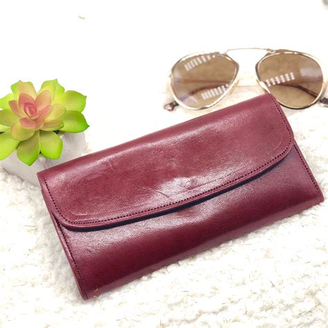 Brown Leather Wallet*Wallets for Woman*Women's Leather Wallet*Trifold ...