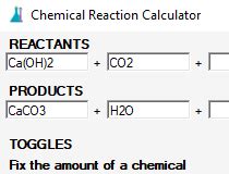 Chemical Reaction Calculator - Download & Review