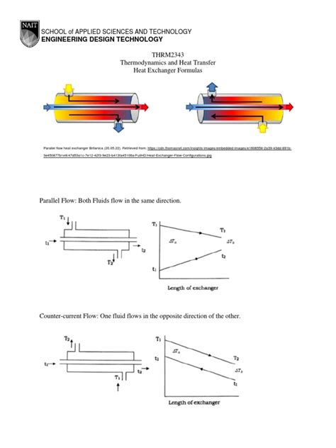 Heat Exchanger Formulas | PDF | Heat Exchanger | Heat